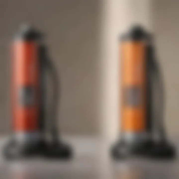 Battery life comparison of different vacuum models