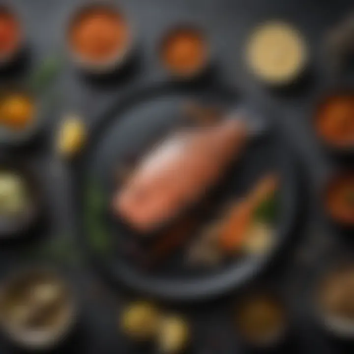 Artful arrangement of ideal pairings with sablefish