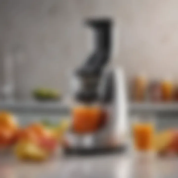 User-friendly components of the Shine Juicer