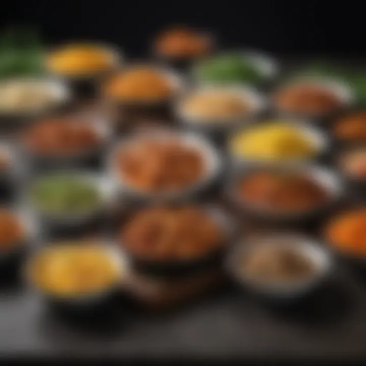 A variety of side dishes that complement the Tyson Roast Kit