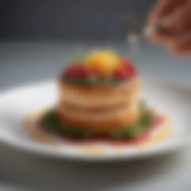 Presentation That Captivates the Senses A beautifully plated dish showcasing culinary artistry