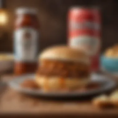 Historical timeline showcasing the evolution of the Sloppy Joe can