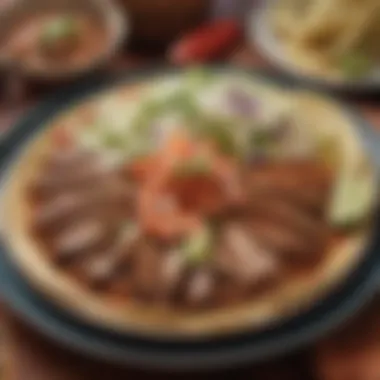 A close-up of traditional Mexican dishes highlighting cultural significance and presentation