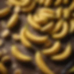 A selection of ripe bananas ready for baking