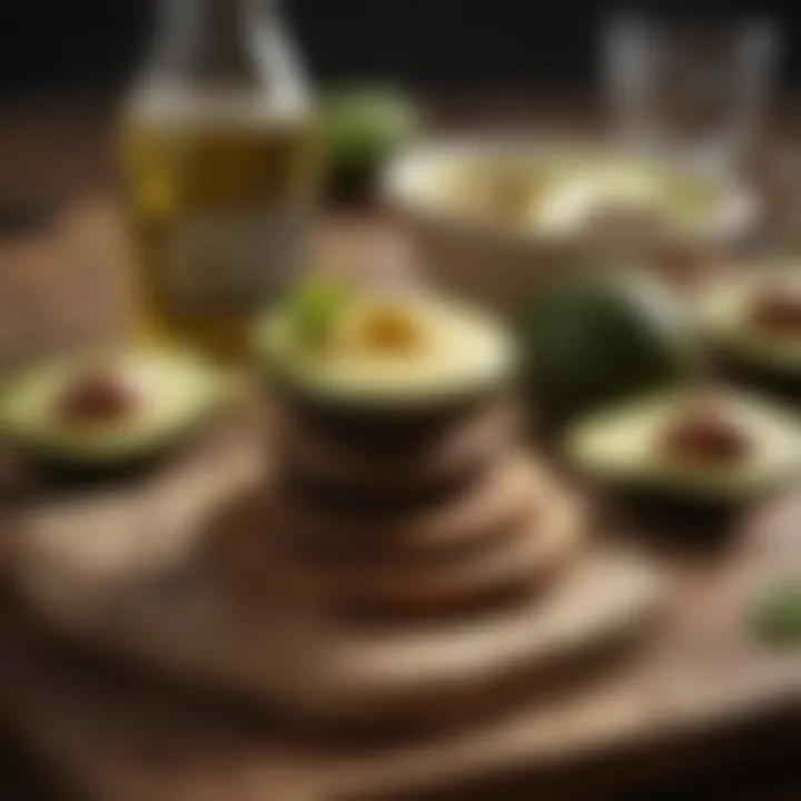 A selection of dishes highlighting the versatility of avocado oil