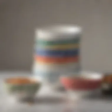Artistic Design of Corelle Bowls Elegant Corelle bowl showcasing intricate design patterns