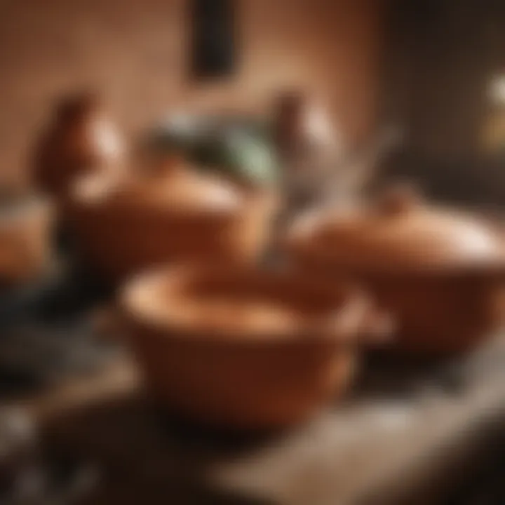 A historical representation of terracotta cookware through the ages