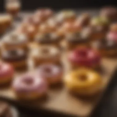 Creative Themes for Donut Boards Creative themes for donut boards at weddings