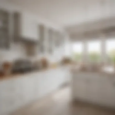 Bright and airy kitchen showcasing the versatility of white cabinets