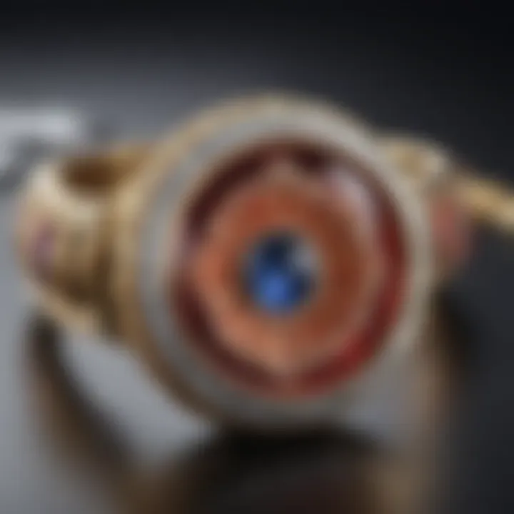 A personalized jewelry piece reflecting unique style