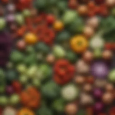 Low-Carb Vegetables for Keto A vibrant assortment of low-carb vegetables for a keto diet