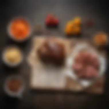 Nutritional benefits of the Tyson Roast Kit highlighted on a chart