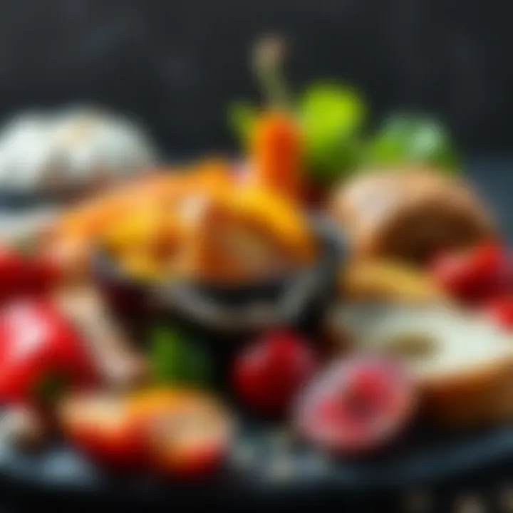 A vibrant display of healthy fats