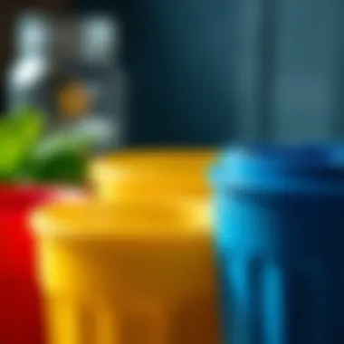 BPA-Free Material Characteristics Close-up of BPA-free material texture and color variety