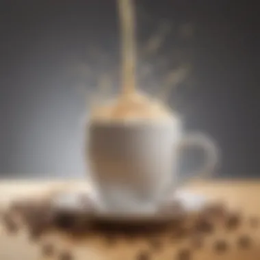 Factors Influencing Caffeine Content Illustration showing factors influencing caffeine content in beverages