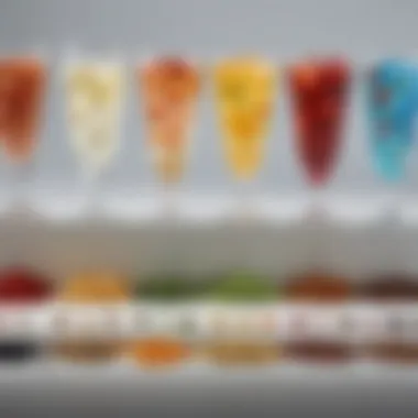 Nutritional Profiles of Rehydration Drinks A diagram illustrating the nutritional profiles of different drinks.