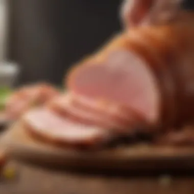 Prolonging freshness of honey baked ham