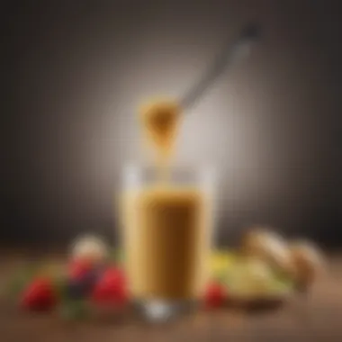 Ingredients blended into a smooth puree showcasing versatility