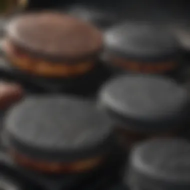 Comparative Analysis of Charcoal Grill Lid Designs Side-by-side comparison of different charcoal grill lid designs