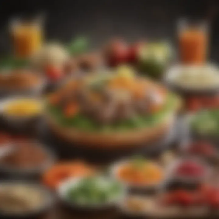 An informative infographic showcasing the benefits of a vegetarian diet