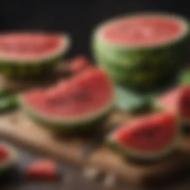 Visual representation of the Watermelon app's impact on cooking