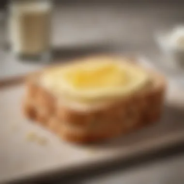 Enjoying Weight Watchers Butter on Toast A rich and creamy spread of Weight Watchers Butter on whole-grain toast