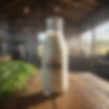 Sustainable Practices in Dairy Farming Visual representation of sustainable dairy farming practices.