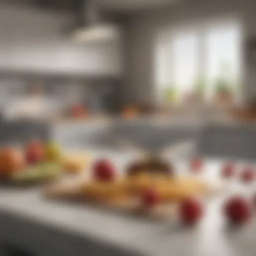 Natural fruit fly deterrents in a kitchen setting