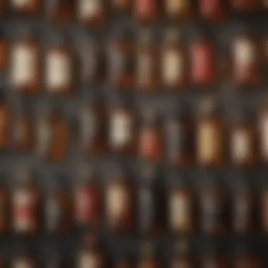 Diverse Whisky Selection A selection of whisky bottles from various regions, highlighting their diversity.